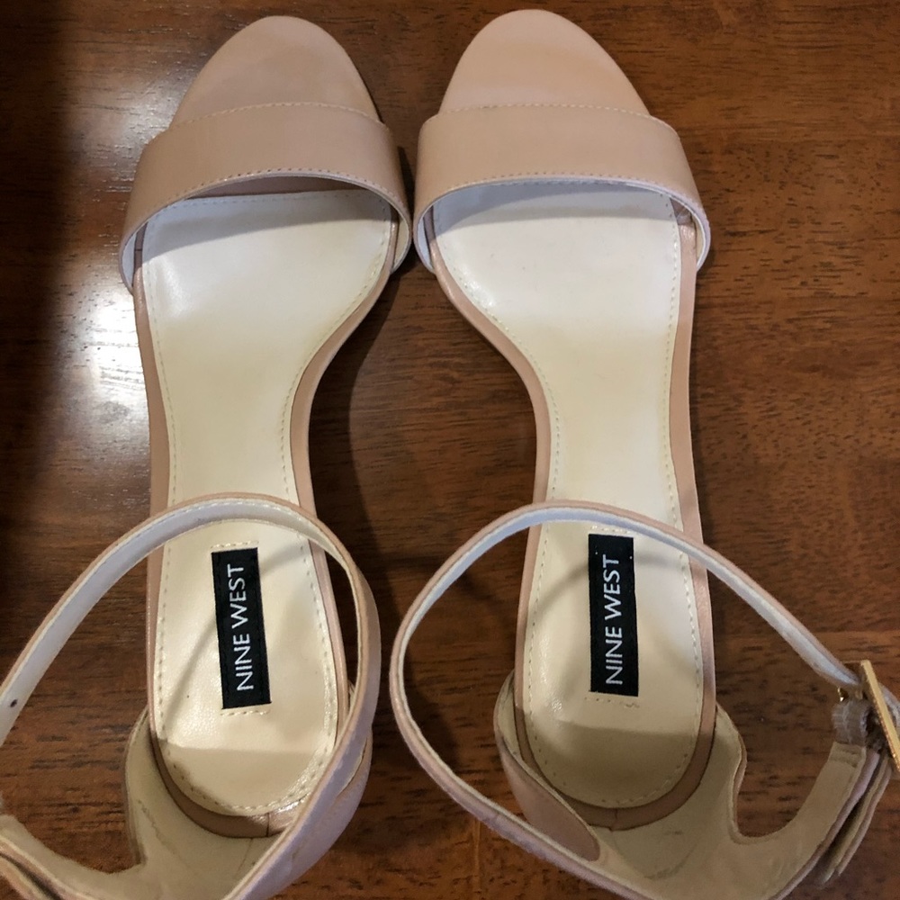 NBW Nine West Kitten Heel Sandal